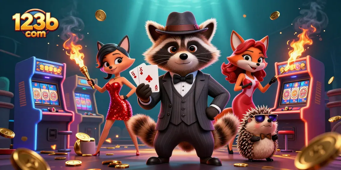 Engage with the exciting games at 123b com featuring vibrant 3D casino characters and thrilling elements.