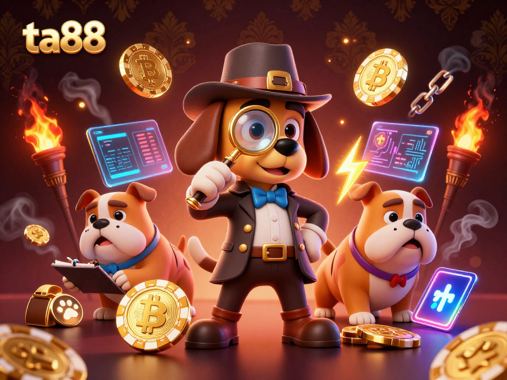 Engage with ta88 to uncover golden poker chips and crypto treasures in this casino adventure.