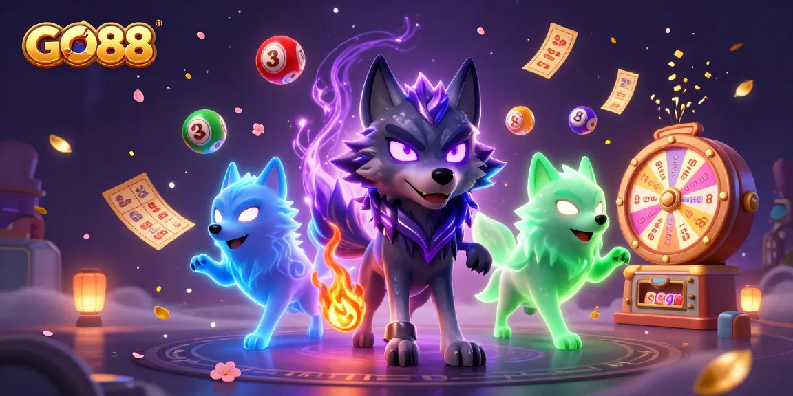 Engage in thrilling GO88 gaming with dynamic action around lively lottery elements.