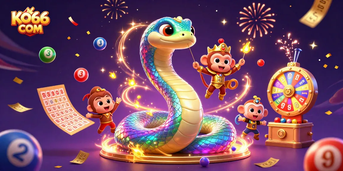 Experience exciting jackpots with KO66 COM's colorful lottery and gaming elements.