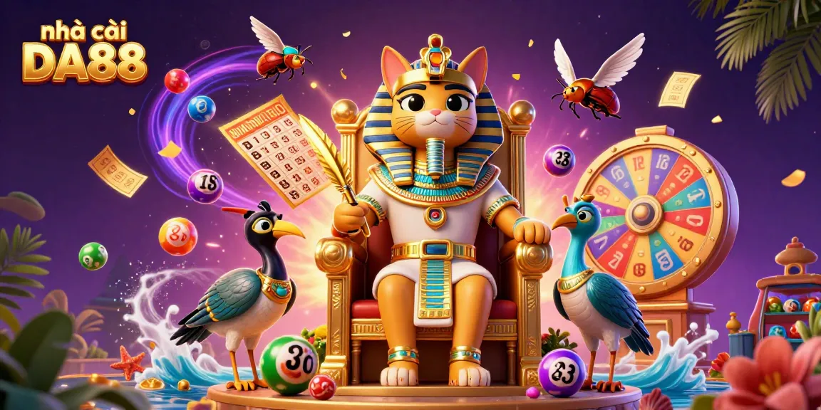 Bet on exciting games at nhà cái DA88 with vibrant lottery balls and rich visuals.