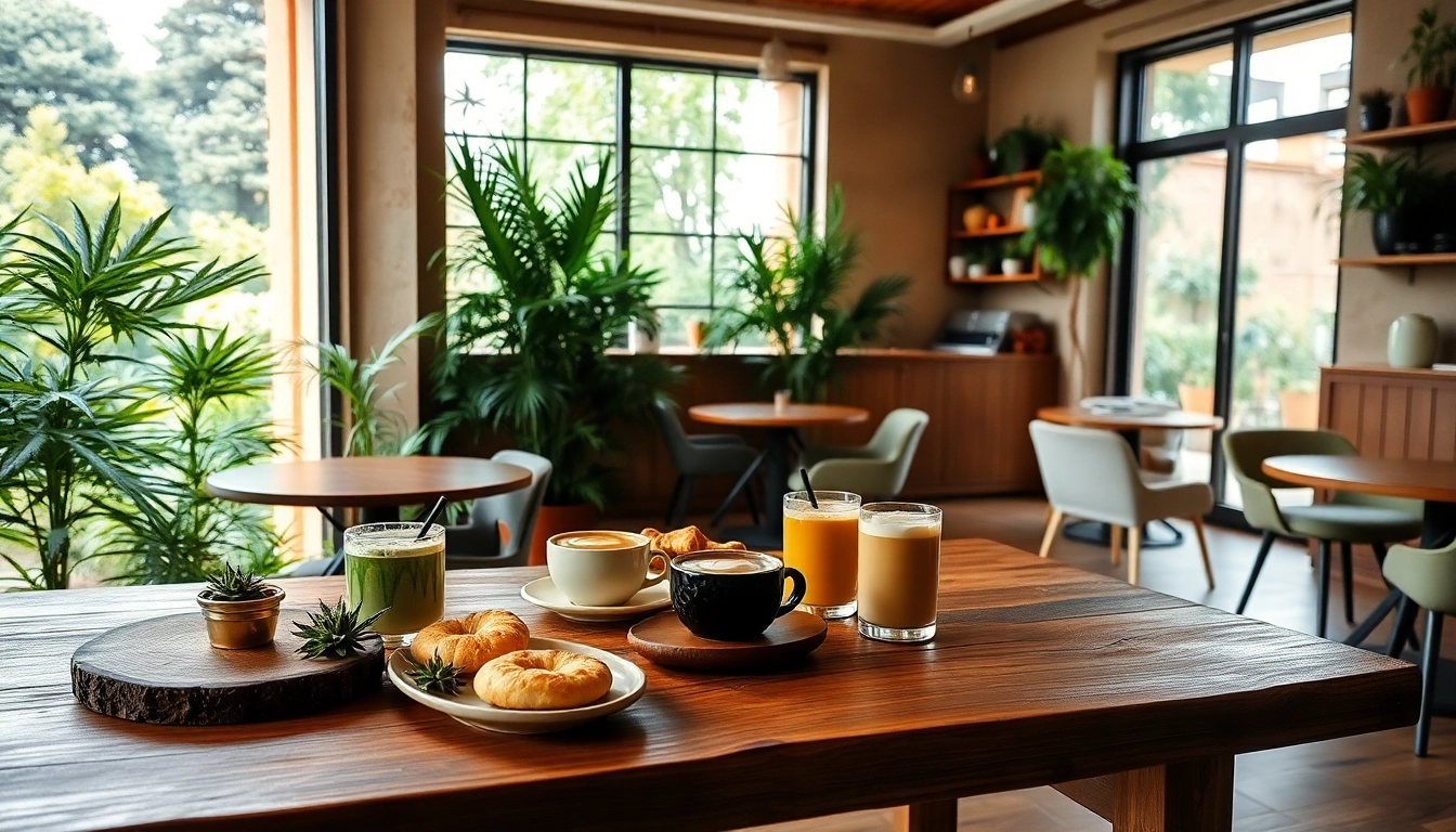 Kosten Sie das Ambiente im Cannabis Coffee Shop Lloret de Mar mit köstlichen Kaffees.