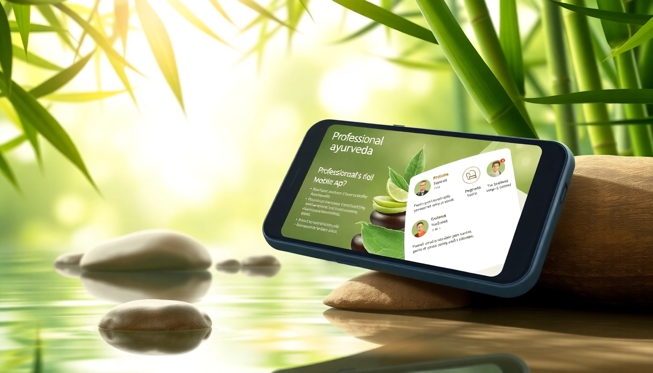 Explore the features of an Ayurveda Mobile App through a serene and modern interface.