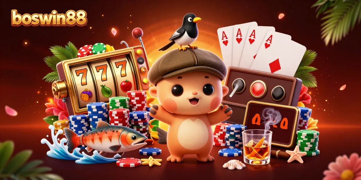 Menangkan jackpot di boswin88 dengan mesin slot berputar dan warna-warna cerah menarik!